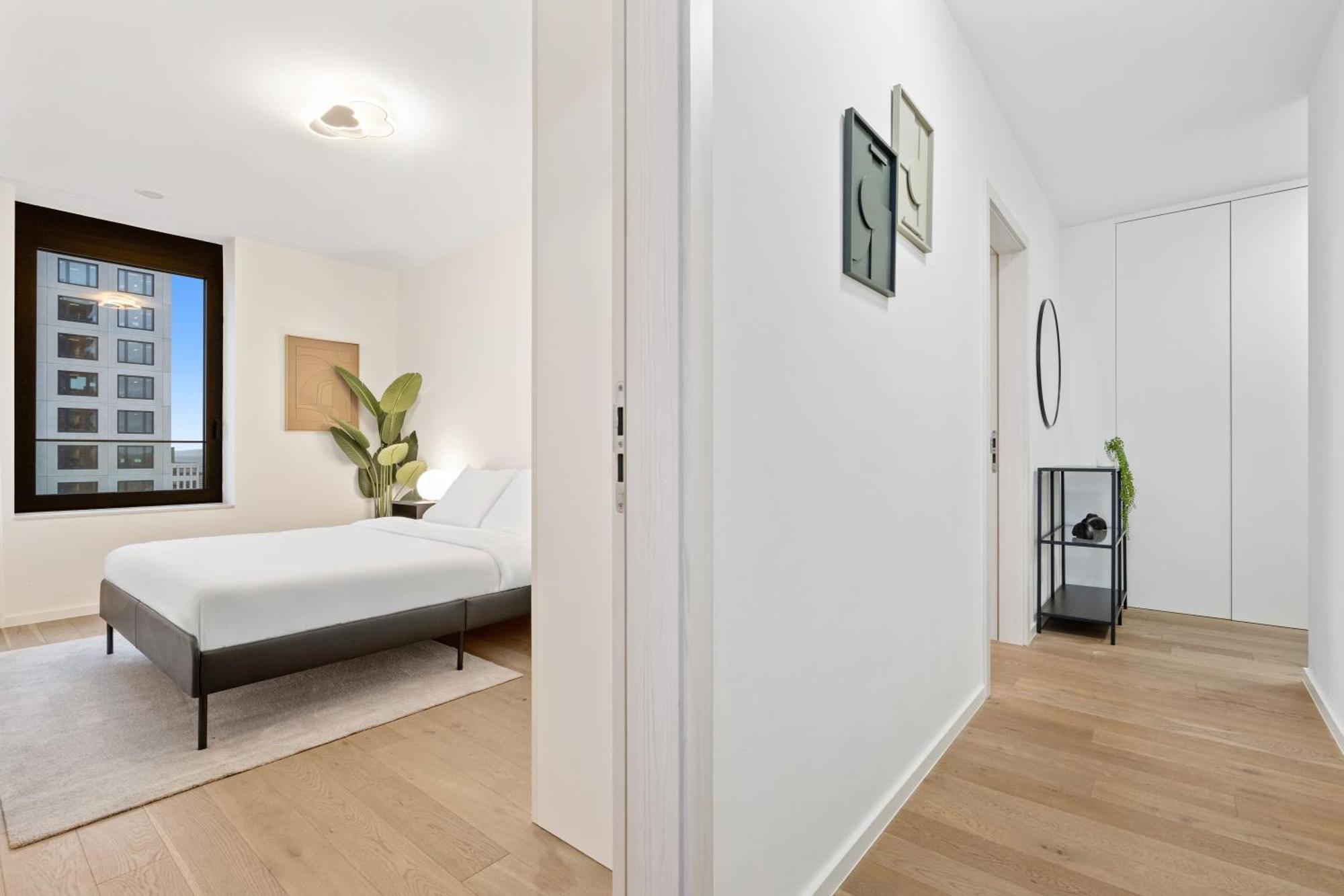 Modern 2BR Apartment with Pool & City Views Luksemburg Zewnętrze zdjęcie